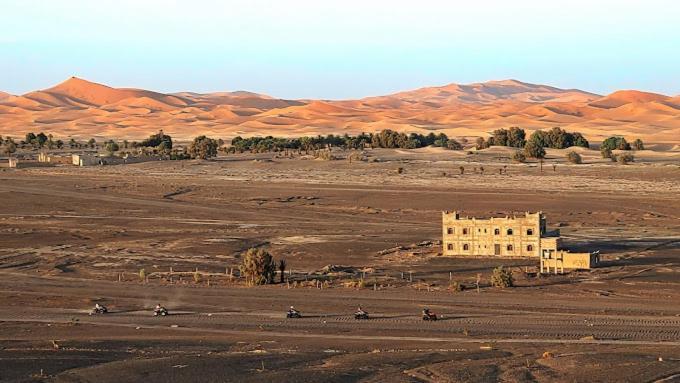Kasbah Hotel Panorama Мерзуга Экстерьер фото